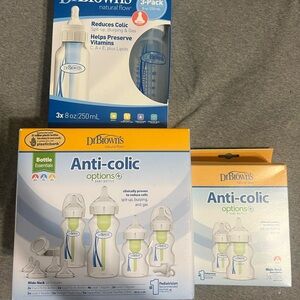 Dr. Brown's Anti-Colic Baby Bottle Set